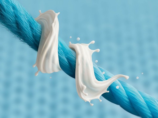 Fabric softener in action