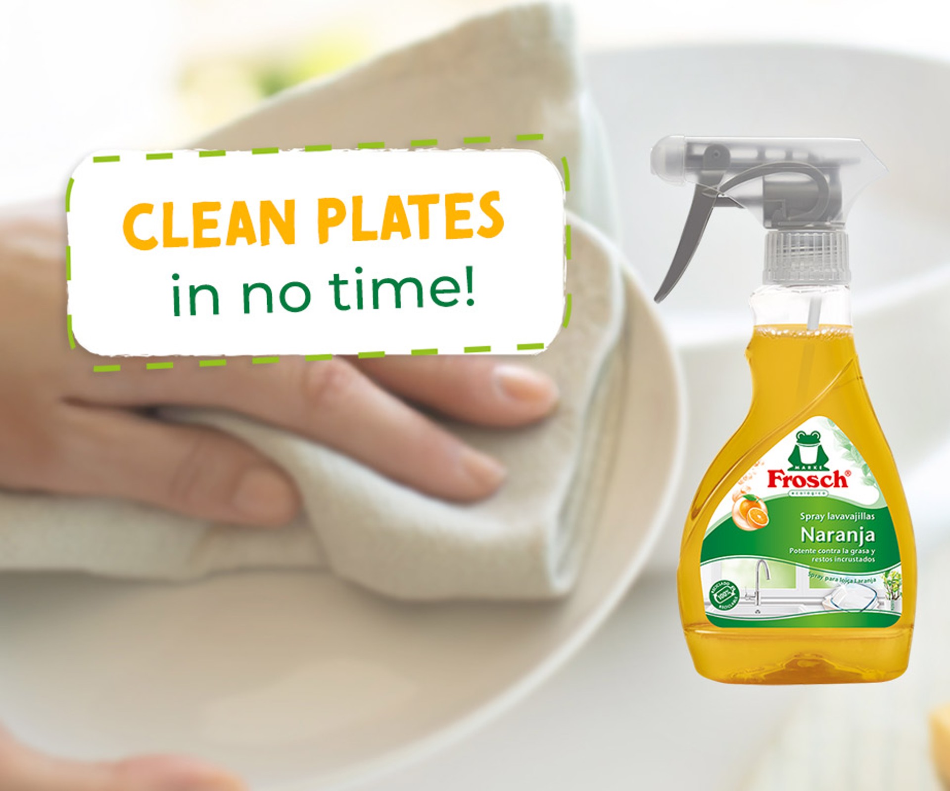 Frosch Orange Dishwashing Spray