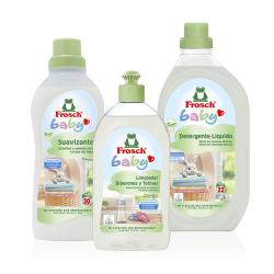 Frosch Baby Softener. Frosch Baby Dishwashing. Frosch Baby Detergent