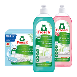 Frosch Tabs Soda, Frosch Hand Dishawashing Raspberry, Frosch Hand Dishawashing Rosemary