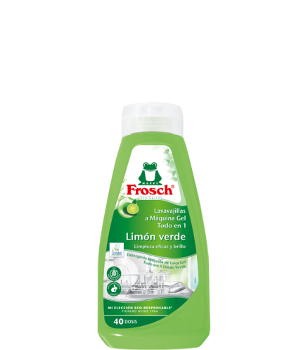 Frosch Automatic Dishwashing Gel All-in-1 Green Lemon